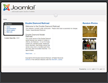Tablet Screenshot of doublediamondrailroad.com